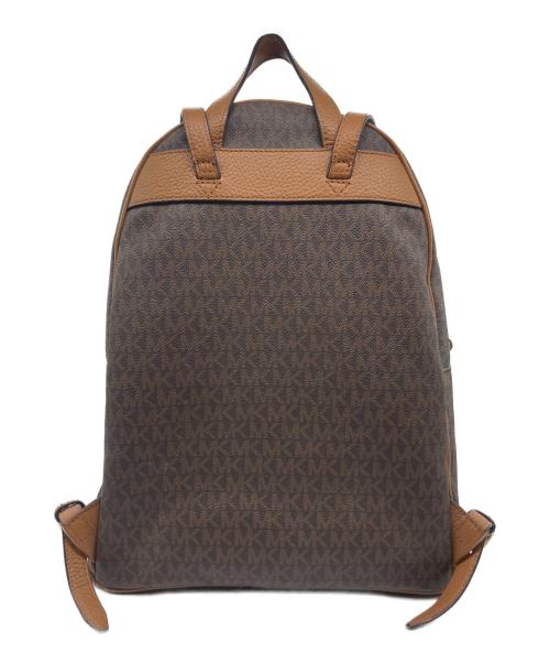 MICHAEL KORS（マイケルコース）MICHAEL KORS (マイケルコース) デイパック ブラウンの古着・服飾アイテム