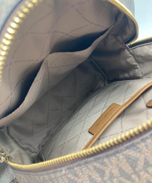 MICHAEL KORS（マイケルコース）MICHAEL KORS (マイケルコース) デイパック ブラウンの古着・服飾アイテム