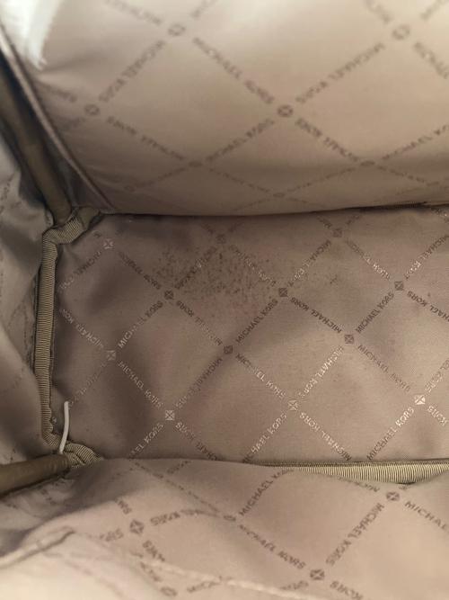 MICHAEL KORS（マイケルコース）MICHAEL KORS (マイケルコース) デイパック ブラウンの古着・服飾アイテム