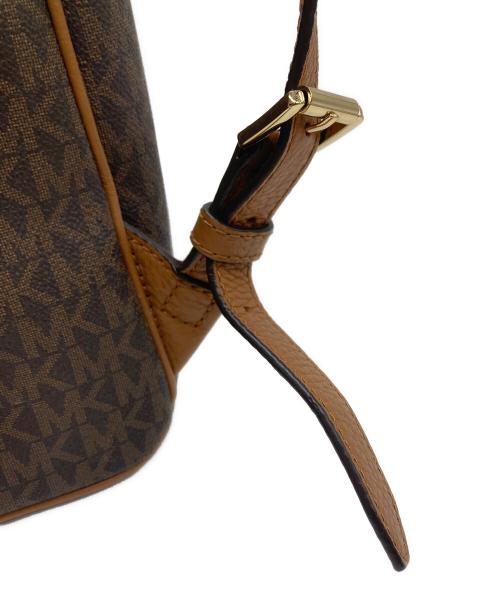 MICHAEL KORS（マイケルコース）MICHAEL KORS (マイケルコース) デイパック ブラウンの古着・服飾アイテム