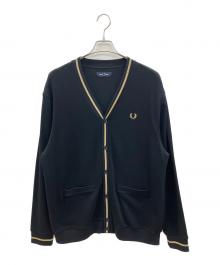 FRED PERRY（フレッドペリー）の古着「厚手カーディガン」｜ブラック