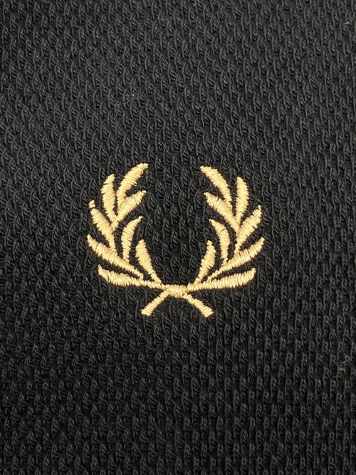 FRED PERRY（フレッドペリー）FRED PERRY (フレッドペリー) 厚手カーディガン ブラック サイズ:Lの古着・服飾アイテム