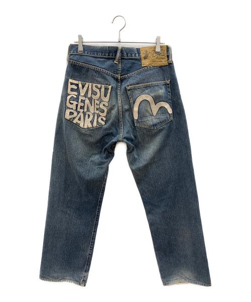 EVISU（エヴィス）EVISU (エヴィス) デニムパンツ　ユーロモデル インディゴ サイズ:W32の古着・服飾アイテム