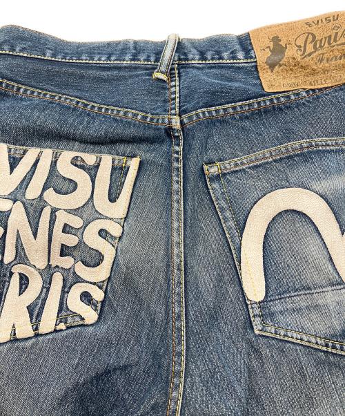 EVISU（エヴィス）EVISU (エヴィス) デニムパンツ　ユーロモデル インディゴ サイズ:W32の古着・服飾アイテム