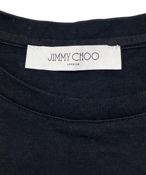 JIMMY CHOO（ジミーチュウ）JIMMY CHOO (ジミーチュウ) 半袖カットソー ブラック サイズ:Ｍの古着・服飾アイテム