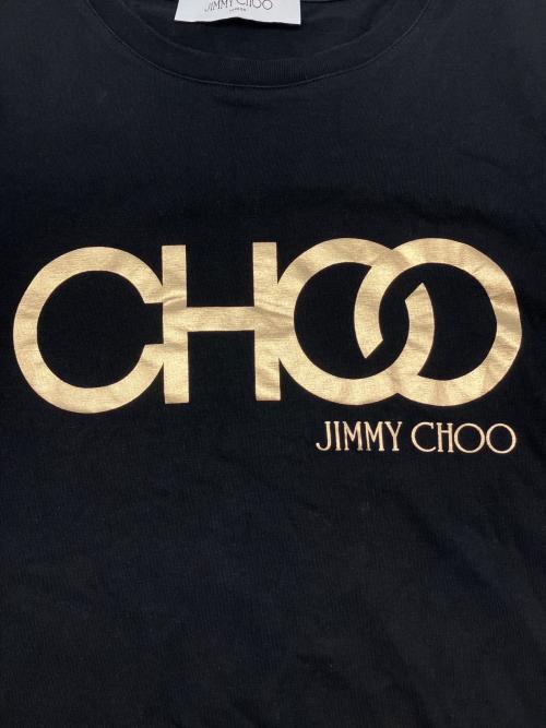 JIMMY CHOO（ジミーチュウ）JIMMY CHOO (ジミーチュウ) 半袖カットソー ブラック サイズ:Ｍの古着・服飾アイテム
