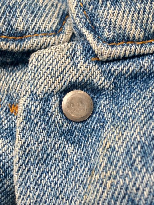 LEVI'S（リーバイス）LEVI'S (リーバイス) 90s 70507デニムジャケット 1991年9月製 釦裏527 USA製 古着 インディゴ サイズ:XLの古着・服飾アイテム
