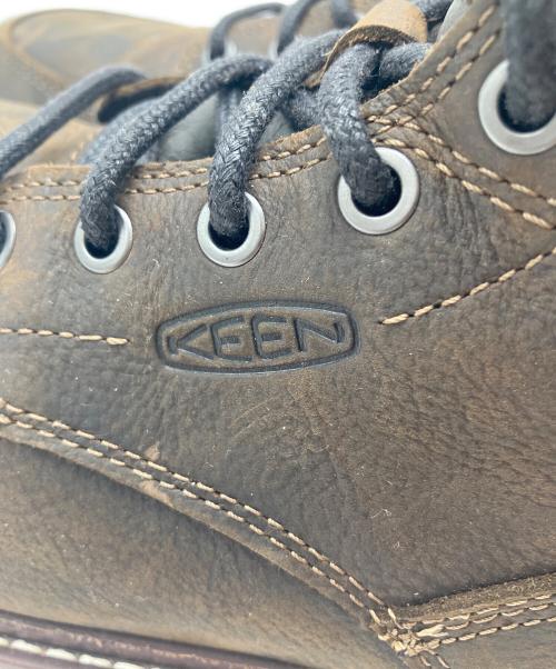 KEEN（キーン）KEEN (キーン) ワークブーツ KEEN SAN JOSE 6 WP(サンノゼ シックス（アルミニウムトゥ）ウォータープルーフ ブラウン サイズ:26cmの古着・服飾アイテム