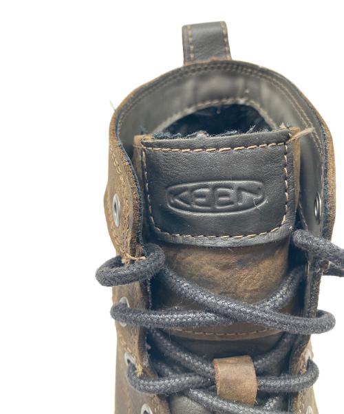 KEEN（キーン）KEEN (キーン) ワークブーツ KEEN SAN JOSE 6 WP(サンノゼ シックス（アルミニウムトゥ）ウォータープルーフ ブラウン サイズ:26cmの古着・服飾アイテム
