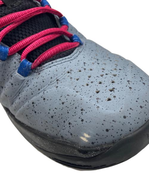 NIKE（ナイキ）NIKE (ナイキ) NIKE Air Jordan MELO(ナイキ エア ジョーダン メロ M11) グレー×ブラック サイズ:28の古着・服飾アイテム