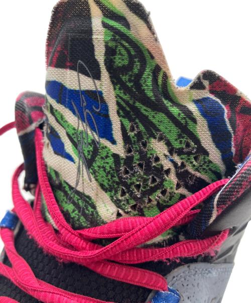 NIKE（ナイキ）NIKE (ナイキ) NIKE Air Jordan MELO(ナイキ エア ジョーダン メロ M11) グレー×ブラック サイズ:28の古着・服飾アイテム