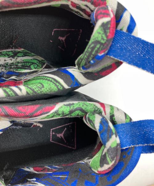 NIKE（ナイキ）NIKE (ナイキ) NIKE Air Jordan MELO(ナイキ エア ジョーダン メロ M11) グレー×ブラック サイズ:28の古着・服飾アイテム