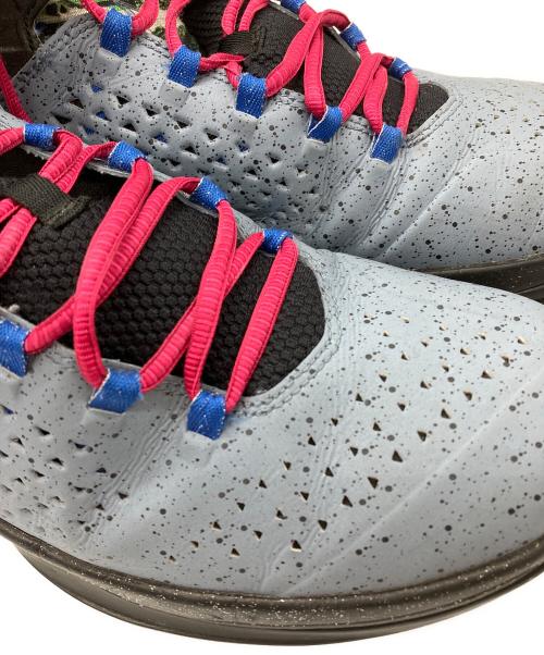 NIKE（ナイキ）NIKE (ナイキ) NIKE Air Jordan MELO(ナイキ エア ジョーダン メロ M11) グレー×ブラック サイズ:28の古着・服飾アイテム