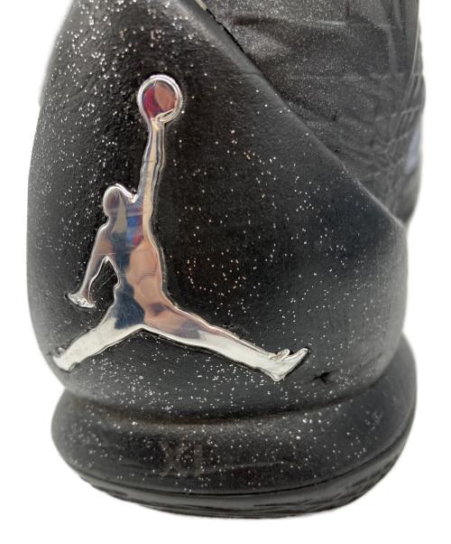 NIKE（ナイキ）NIKE (ナイキ) NIKE Air Jordan MELO(ナイキ エア ジョーダン メロ M11) グレー×ブラック サイズ:28の古着・服飾アイテム