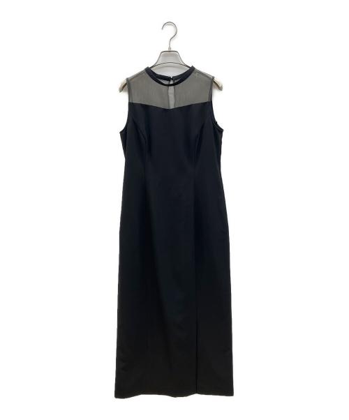 ANDRESD（アンドレスド）ANDRESD (アンドレスド) 長袖ワンピース　detached sleeve dress ブラック×グレー サイズ:Lの古着・服飾アイテム
