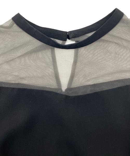 ANDRESD（アンドレスド）ANDRESD (アンドレスド) 長袖ワンピース　detached sleeve dress ブラック×グレー サイズ:Lの古着・服飾アイテム