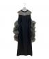 ANDRESD（アンドレスド）の古着「長袖ワンピース　detached sleeve dress」｜ブラック×グレー