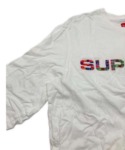 SUPREME（シュプリーム）SUPREME (シュプリーム) 長袖カットソー 20SS ホワイト サイズ:Ｍの古着・服飾アイテム