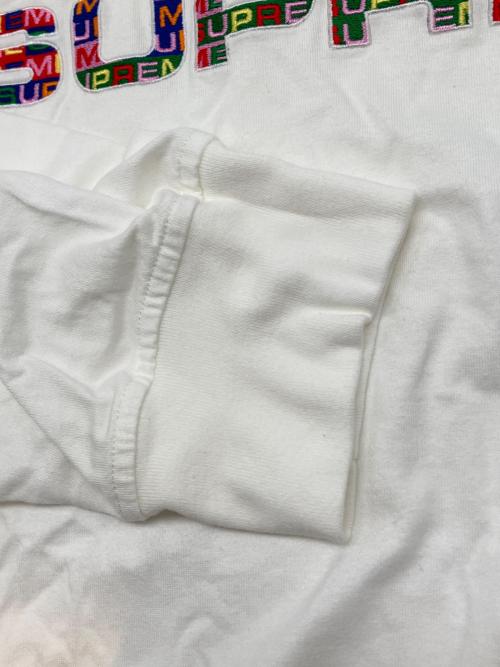 SUPREME（シュプリーム）SUPREME (シュプリーム) 長袖カットソー 20SS ホワイト サイズ:Ｍの古着・服飾アイテム