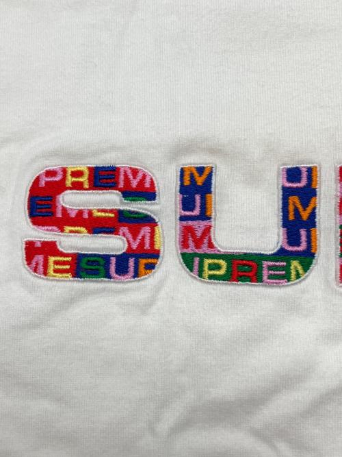 SUPREME（シュプリーム）SUPREME (シュプリーム) 長袖カットソー 20SS ホワイト サイズ:Ｍの古着・服飾アイテム