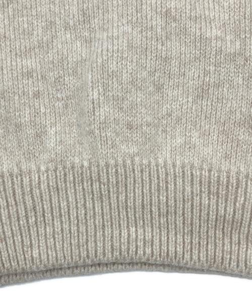 maison kitsune（メゾンキツネ）maison kitsune (メゾンキツネ) 厚手ニット　BOLD FOX HEAD COMFORT　2025AW アイボリー サイズ:Lの古着・服飾アイテム