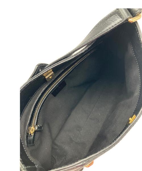 GUCCI（グッチ）GUCCI (グッチ) ワンショルダーバッグ　ホースビット ブラックの古着・服飾アイテム