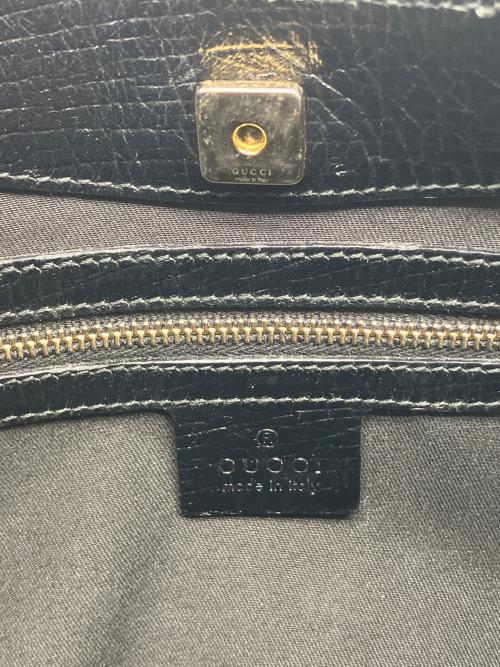 GUCCI（グッチ）GUCCI (グッチ) ワンショルダーバッグ　ホースビット ブラックの古着・服飾アイテム