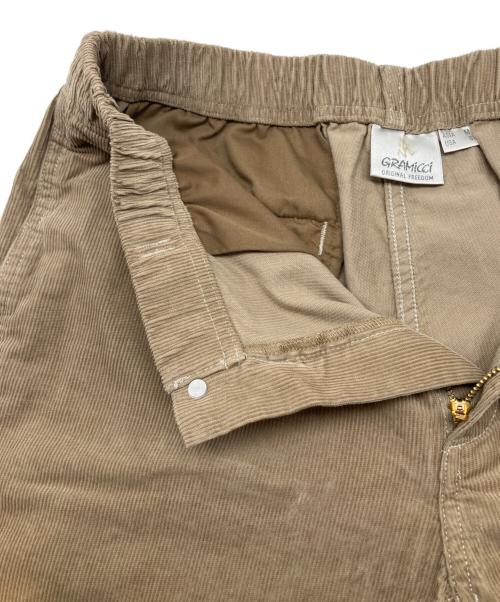 GRAMICCI（グラミチ）GRAMICCI (グラミチ) コーデュロイハーフパンツ ベージュ サイズ:Ｍ 未使用品の古着・服飾アイテム
