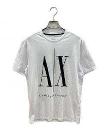 ARMANI EXCHANGE（アルマーニ エクスチェンジ）の古着「半袖カットソー」｜ホワイト