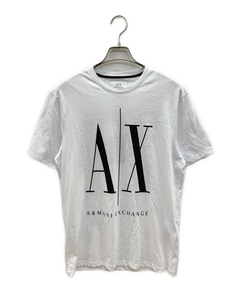 ARMANI EXCHANGE（アルマーニ エクスチェンジ）ARMANI EXCHANGE (アルマーニ エクスチェンジ) 半袖カットソー ホワイト サイズ:S 未使用品の古着・服飾アイテム