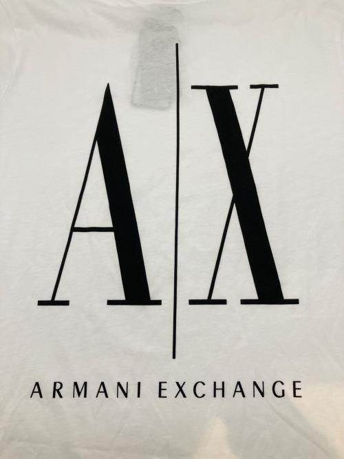 ARMANI EXCHANGE（アルマーニ エクスチェンジ）ARMANI EXCHANGE (アルマーニ エクスチェンジ) 半袖カットソー ホワイト サイズ:S 未使用品の古着・服飾アイテム