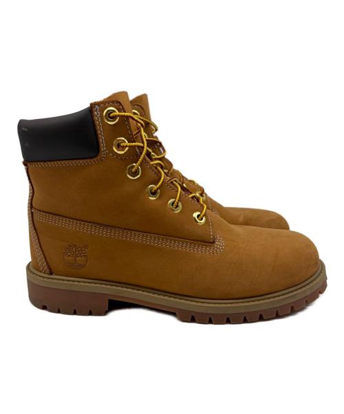 Timberland（ティンバーランド）Timberland (ティンバーランド) 6インチ プレミアム ウォータープルーフ ブーツ ベージュ サイズ:24の古着・服飾アイテム