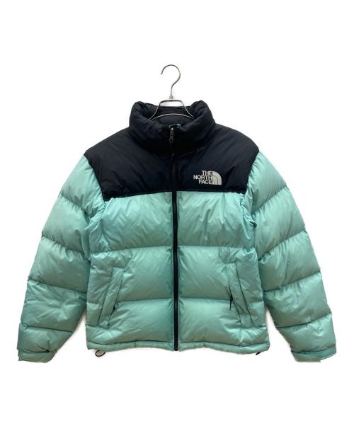 THE NORTH FACE（ザ ノース フェイス）THE NORTH FACE (ザ ノース フェイス) ヌプシダウンジャケット スカイブルー×ブラック サイズ:Ｍの古着・服飾アイテム