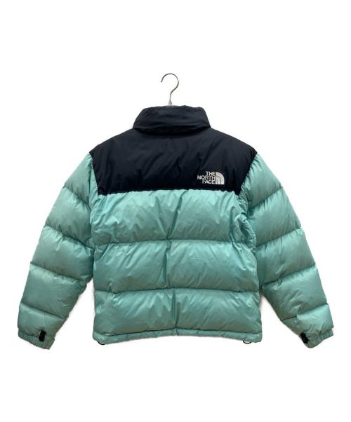THE NORTH FACE（ザ ノース フェイス）THE NORTH FACE (ザ ノース フェイス) ヌプシダウンジャケット スカイブルー×ブラック サイズ:Ｍの古着・服飾アイテム