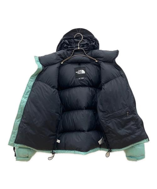 THE NORTH FACE（ザ ノース フェイス）THE NORTH FACE (ザ ノース フェイス) ヌプシダウンジャケット スカイブルー×ブラック サイズ:Ｍの古着・服飾アイテム