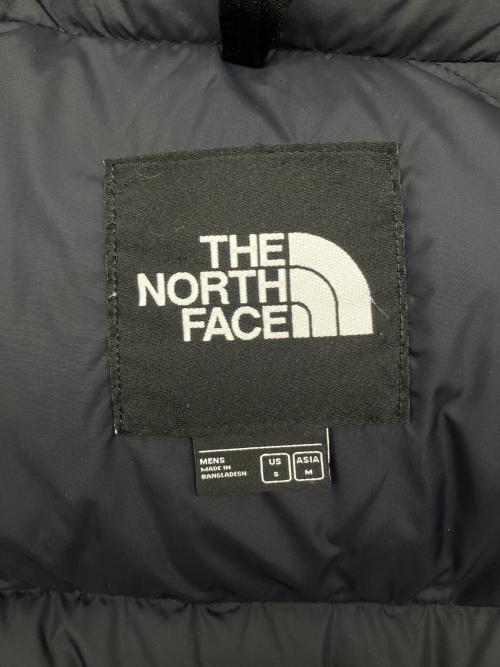 THE NORTH FACE（ザ ノース フェイス）THE NORTH FACE (ザ ノース フェイス) ヌプシダウンジャケット スカイブルー×ブラック サイズ:Ｍの古着・服飾アイテム