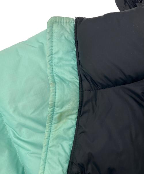 THE NORTH FACE（ザ ノース フェイス）THE NORTH FACE (ザ ノース フェイス) ヌプシダウンジャケット スカイブルー×ブラック サイズ:Ｍの古着・服飾アイテム