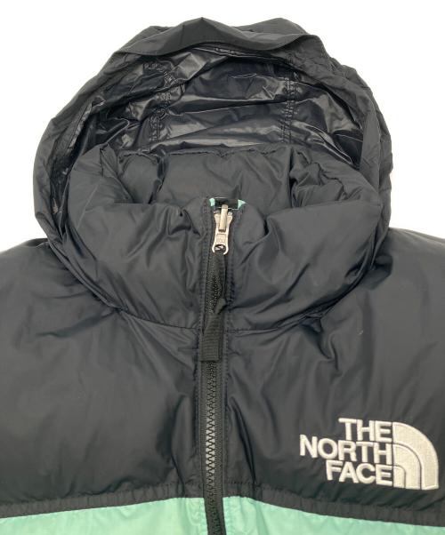 THE NORTH FACE（ザ ノース フェイス）THE NORTH FACE (ザ ノース フェイス) ヌプシダウンジャケット スカイブルー×ブラック サイズ:Ｍの古着・服飾アイテム