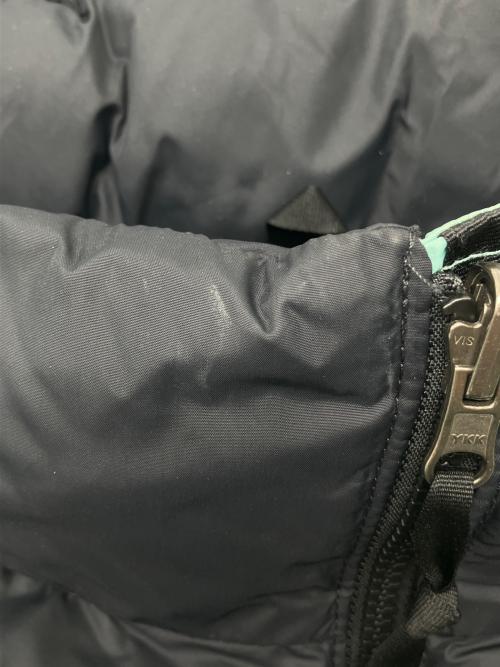 THE NORTH FACE（ザ ノース フェイス）THE NORTH FACE (ザ ノース フェイス) ヌプシダウンジャケット スカイブルー×ブラック サイズ:Ｍの古着・服飾アイテム