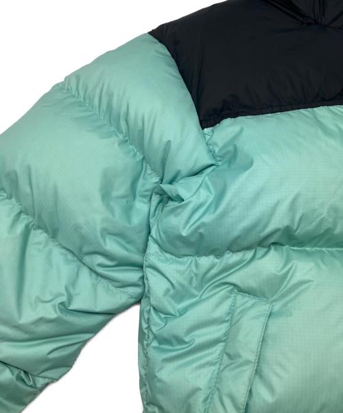 THE NORTH FACE（ザ ノース フェイス）THE NORTH FACE (ザ ノース フェイス) ヌプシダウンジャケット スカイブルー×ブラック サイズ:Ｍの古着・服飾アイテム