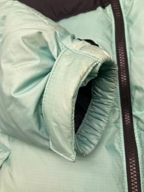 THE NORTH FACE（ザ ノース フェイス）THE NORTH FACE (ザ ノース フェイス) ヌプシダウンジャケット スカイブルー×ブラック サイズ:Ｍの古着・服飾アイテム