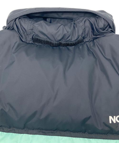 THE NORTH FACE（ザ ノース フェイス）THE NORTH FACE (ザ ノース フェイス) ヌプシダウンジャケット スカイブルー×ブラック サイズ:Ｍの古着・服飾アイテム