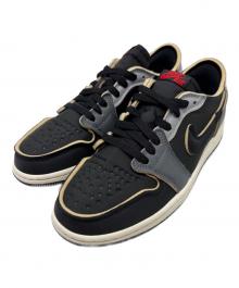 NIKE（ナイキ）の古着「	Air Jordan 1 Low OG EX "Black and Smoke Grey"」｜ブラック