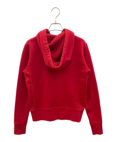 RALPH LAUREN（ラルフローレン）RALPH LAUREN (ラルフローレン) 90sジップパーカー インパクト21 古着 レッド サイズ:Ｍの古着・服飾アイテム