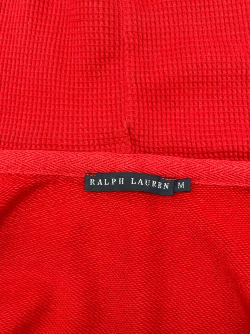 RALPH LAUREN（ラルフローレン）RALPH LAUREN (ラルフローレン) 90sジップパーカー インパクト21 古着 レッド サイズ:Ｍの古着・服飾アイテム