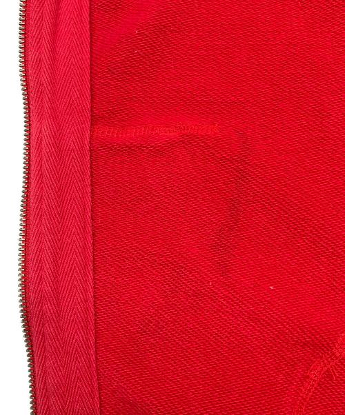 RALPH LAUREN（ラルフローレン）RALPH LAUREN (ラルフローレン) 90sジップパーカー インパクト21 古着 レッド サイズ:Ｍの古着・服飾アイテム