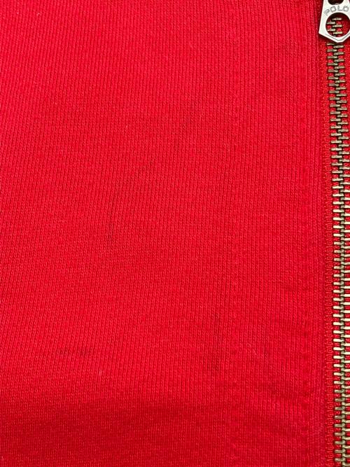 RALPH LAUREN（ラルフローレン）RALPH LAUREN (ラルフローレン) 90sジップパーカー インパクト21 古着 レッド サイズ:Ｍの古着・服飾アイテム