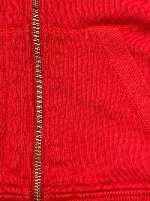 RALPH LAUREN（ラルフローレン）RALPH LAUREN (ラルフローレン) 90sジップパーカー インパクト21 古着 レッド サイズ:Ｍの古着・服飾アイテム