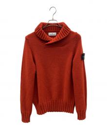 STONE ISLAND（ストーンアイランド）の古着「厚手ニット　2014AWモデル」｜レッド