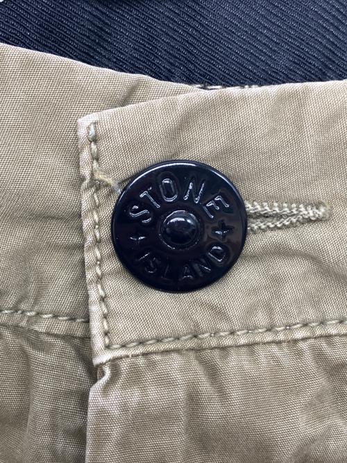 STONE ISLAND（ストーンアイランド）STONE ISLAND (ストーンアイランド) 7分丈カーゴパンツ　2015SSモデル カーキ サイズ:W30の古着・服飾アイテム